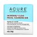 Acure Incredibly Clear Facial Cleansing Bar 4 oz (113 g)