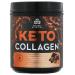 Dr. Axe / Ancient Nutrition Keto Collagen Collagen Protein + Coconut MCTs Chocolate 1.03 lb (460 g)
