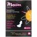 Maxim Hygiene Products Ultra Thin Winged Extra Long Pads Natural Silver MaxION Technology Super Plus 8 Pads