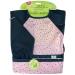 Green Sprouts Snap & Go Easy Wear Long Sleeve Bib 12-24 Months Pink Blossom 1 Count