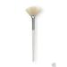 Natural White Taklon Fan Mask Brush Acid Applicator for Glycolic Lactic TCA Skin Peel/Masques (Large) - Low shipping