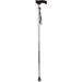 Walking Stick Wooden Handle Walking Stick Adjustable Folding Safety Walking Stick for Elderly Blind Walking Stick Guide Crutch for Blind Elderly