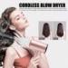 Compact Hair Dryer Travel Hair Dryer Portable Blow Dryer for Women Men Rechargeable Cordless Hairdryer 5000mAh 6 Speed Adjustment Fast Drying for Home Camping(Rose Gold) - Buy Online on GoSupps.com