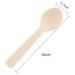 100pcs/set Mini Disposable Wooden Spoon Ice Cream Wood Dessert Scoop Western Wedding Party Tableware Kitchen Tool 100pcs spoon - Buy Online on GoSupps.com