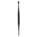 1PC Soft Silicone Ear Pick Double-ended Earpick Ear Wax Curette Remover Ear Cleaner Spoon Spiral Ear Clean Tool Spiral Design - (Color: black)