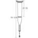 Crutches for Adults Underarm Armpit Shui Elderly Lightweight Height-Adjustable Damping Spring with Crutches Great for Travel or Work (A Loaded M) Lucky Star Two Loaded Small - Buy Online on GoSupps.com