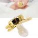 Stylish DIY Baby Pacifier Clip Set & Swaddle Blankets for Newborns | Gold M | International Shipping - Buy Online on GoSupps.com
