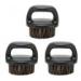 3 Piece Men s Beard Brush Ring Handle Facial Beard Cleaning Shaving Brush Simulated Bristles