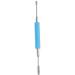 KouRy Portable Stainless Steel Earwax Cleaner Smart Ear Wax Removal Tools Ear Care Cleaner (Blue)