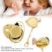 Stylish DIY Baby Pacifier Clip Set & Swaddle Blankets for Newborns | Gold M | International Shipping - Buy Online on GoSupps.com