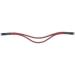 Buy HKM 102104-10 Full Browband with Wave - Black Red | Premium Quality Equestrian Gear | International Shipping Available - Buy Online on GoSupps.com