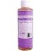 Dr. Bronner's Magic Soaps Liquid Castile Soap Lavender 8 oz (4 pack) - Organic Lavender Soap - 32 oz Total - Buy Online on GoSupps.com