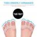 Gel Toe Spacers for Men and Women - Toe Separator and Stretcher - Easy-to-Wear in Shoes - Buy Online on GoSupps.com