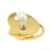 Custom Gold Orthopedic Pacifiers for Newborns - Personalized Initials & Clips | 2-Pack - Buy Online on GoSupps.com