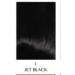 Lullabellz Super Thick Natural Wavy Clip In Hair Extensions 5-Piece 22-Inch Length Jet Black - Buy Online on GoSupps.com