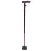 Canes Elderly Cane Multifunctional Crutches Walker Crutch Elderly Crutches Aluminum Alloy Walking Stick Free Stretching Four-Legged Cane Lightweight