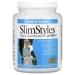 Natural Factors SlimStyles Weight Loss Drink Mix Powder with PGX French Vanilla 1 lb 12 oz (800 g)