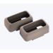 Tractive GPS CAT Mini Rubber Mount One Size Rubber Mount - BROWN - 2PC