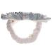 Double Dare OMG! Reversible Mega Hair Band - Plush White & Rainbow | 1 Piece - Buy Online on GoSupps.com