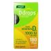 Ddrops Liquid Vitamin D2 1000 IU 0.17 fl oz (5 ml)