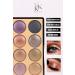cosmokalite Diamond 10 Color High Pigment Eyeshadow Palette NO:1 - Buy Online on GoSupps.com