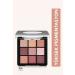 Flormar Matte & Shiny Creamy Eyeshadow Palette - Eye Shadow Palette - 006 Felt Cute - 8682536048484