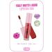 Callista Truly Matte Liquid Lipstick Mat Likit Ruj 406 Plum Pout - K rm z