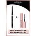 L'Oreal Paris Infaillible Automatic Gel Eyeliner - Intense Black & Mini Paradise Mascara 4.7 ML Makeup Set