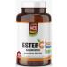 Ncs Ester Vitamin C 1000 Mg Black Elderberry 60 Tablets Vitamin C & Flx Omega 3-6-9 Fish Oil 90 Softgel