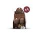 Hisar Kahve Instant Turkish Coffee Sugar-Free 12-Piece (X4)