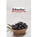 Kaanlar Natural Brine Oil Black Olives Premium 1000 gr (201-230)