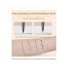 GECOMO Ultra Fine Liquid Eyeliner pen Ultra fine Black eyeliner pen waterproof black eyeliner - Buy Online on GoSupps.com