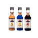 Simonelli 3-Piece Syrup Set (Hazelnut + Orange + Pomegranate) Coffee and Cocktail Syrup 3x250ml