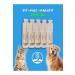 vet advice Cat Dog External Parasite Itch Reliever 5 Tube Set