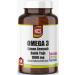 Ncs Lemon Flavored Omega 3 Fish Oil 1000 Mg Vitamin D Vitamin K Vitamin E 60 Softgels 2 Pieces - Buy Online on GoSupps.com