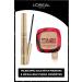 L'Oreal Paris 120 VAN LLA INFA LL BLE 24H FRESH WEAR POWDER FOUNDATION & TELESCOP C GOLD BLACK MASCRA5