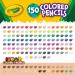 Crayola Colored Pencil Set - 150 Different Colors - Buy Online on GoSupps.com