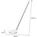 Addis Cotton Mop with 3-Piece Handle - White & Metallic-Grey | Premium Quality - Buy Online on GoSupps.com