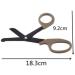 Buy Stainless Steel Trauma Scissors 17.8 cm - Sharp Curved Medical & First Aid Scissors for Surgeries Bandages & Breastfeeding - International Shipping Available - Buy Online on GoSupps.com