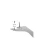 Denco Cuticle Scissors - Precision Nail Care Tool for Effortless Grooming - Buy Online on GoSupps.com