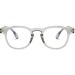 Anti Blue Light Round Designer Reading Glasses - Clear Vision +0.00 Gray Eyeglasses for Computer Use | International Shipping Available - Buy Online on GoSupps.com