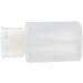 FIOERDTUIE Push Down Empty Pump Dispenser Plastic Convenient Reusable Washable Alcohol Clear Bottle with Rotating Cover Remover White - Buy Online on GoSupps.com
