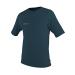 O'Neill Wetsuits Men's Hybrid Short Sleeve Sun Shirt Cadet Blue Large