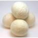 Organic Wool Dryer Balls by SIMPLIFY YOUR LIFE - Natural Fabric Softener X-Large Set of 6 for Eco-Friendly Laundry - Buy Online on GoSupps.com