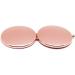 Shop Portable Rose Gold Pocket Mirror - Illuminated Travel Mini Makeup Mirror (70mm) | Retro Folding Design - Buy Online on GoSupps.com