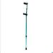 Forearm Crutches Adjustable Adjustable Crutch Aluminum Cane Height Adjustable Forearm Elbow Underarm Crutch Telescopic Blue Folding Walking Stick Lightweight Arm Crutch Journey