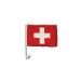 Flaggenfritze Car Flag Switzerland - 30 x 40 cm