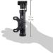 CRANKBROTHERS Gem Bike Hand Pump - Short/Long Dual Piston Pump for Presta/Schrader Valves - High Volume and High Pressure Pump - Midnight - Buy Online on GoSupps.com