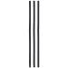 Football Headbands for Men Thick Elastic 3 Pack Black