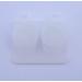 Buy Flip Top Contact Lens Case - 2-Pack Light Blue/Clear | Free Shipping on $25+ Orders - Buy Online on GoSupps.com